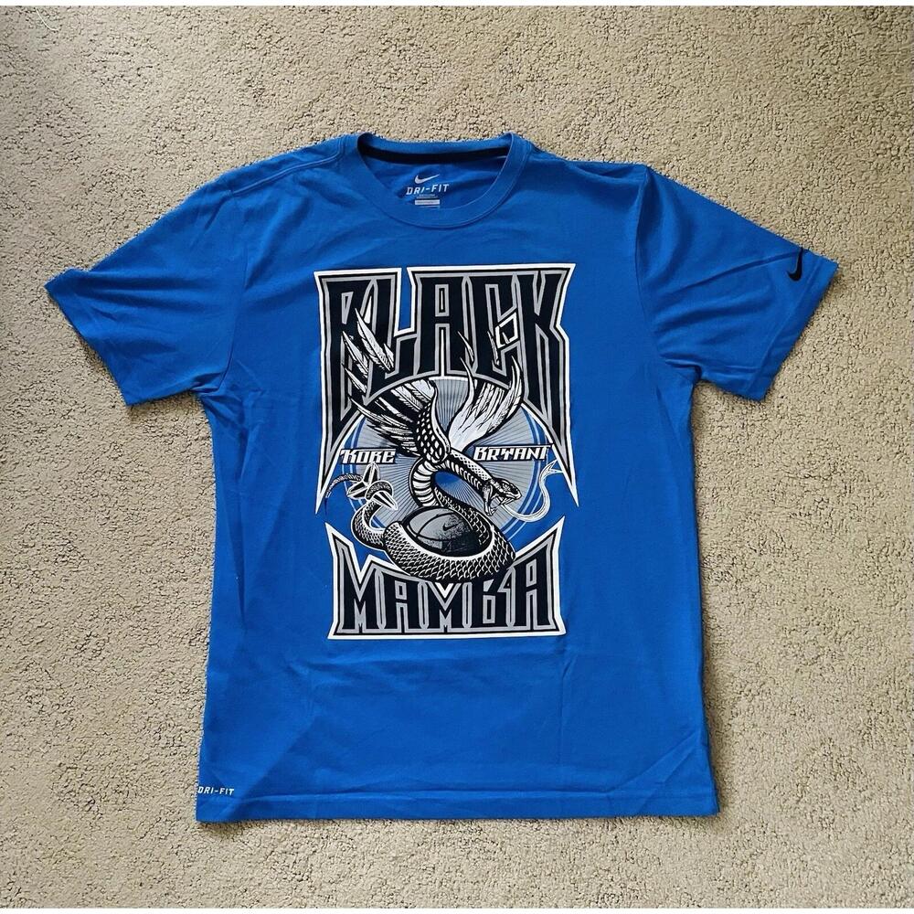 Dri-Fit Black Mamba Kobe Bryant Blue T-Shirt